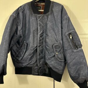 Zara Charcoal Bomber Jacket
